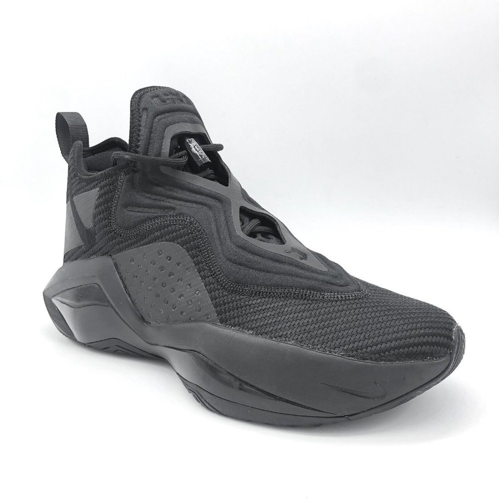 Nike Lebron Soldier XIV Men's Basketball Sneaker Shoe Limited Black CK6024-003 - Picture 7 of 10